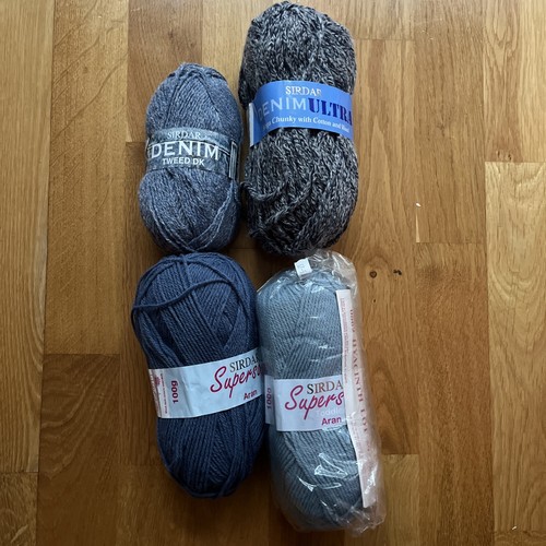 Sirdar yarn balls denim - yarn,
