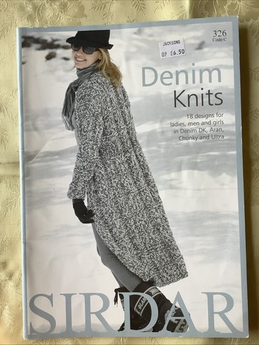 Sirdar pattern book - 326., denim