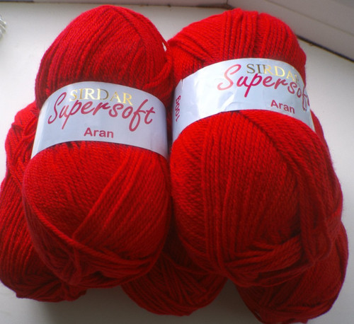 Sirdar supersoft aran 100g - 5, x